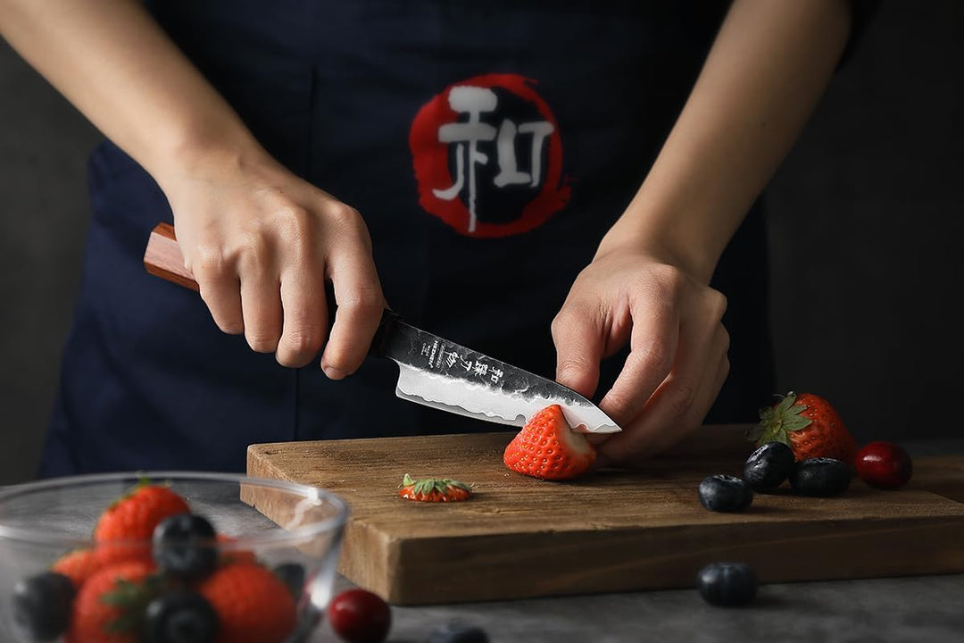 HEZHEN Messerset Profi Küchenmesser Kochmesser Set, Hartstahl Ultra Scharfes Messer Set Chefmesser,