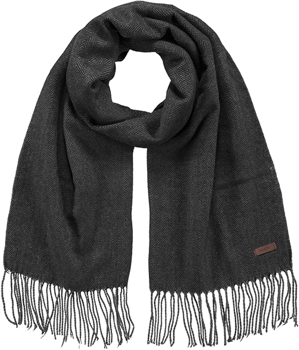 Barts Herren Soho Scarf Schal Einheitsgrösse Schwarz (Black 0001), Einheitsgrösse Schwarz (Black 000