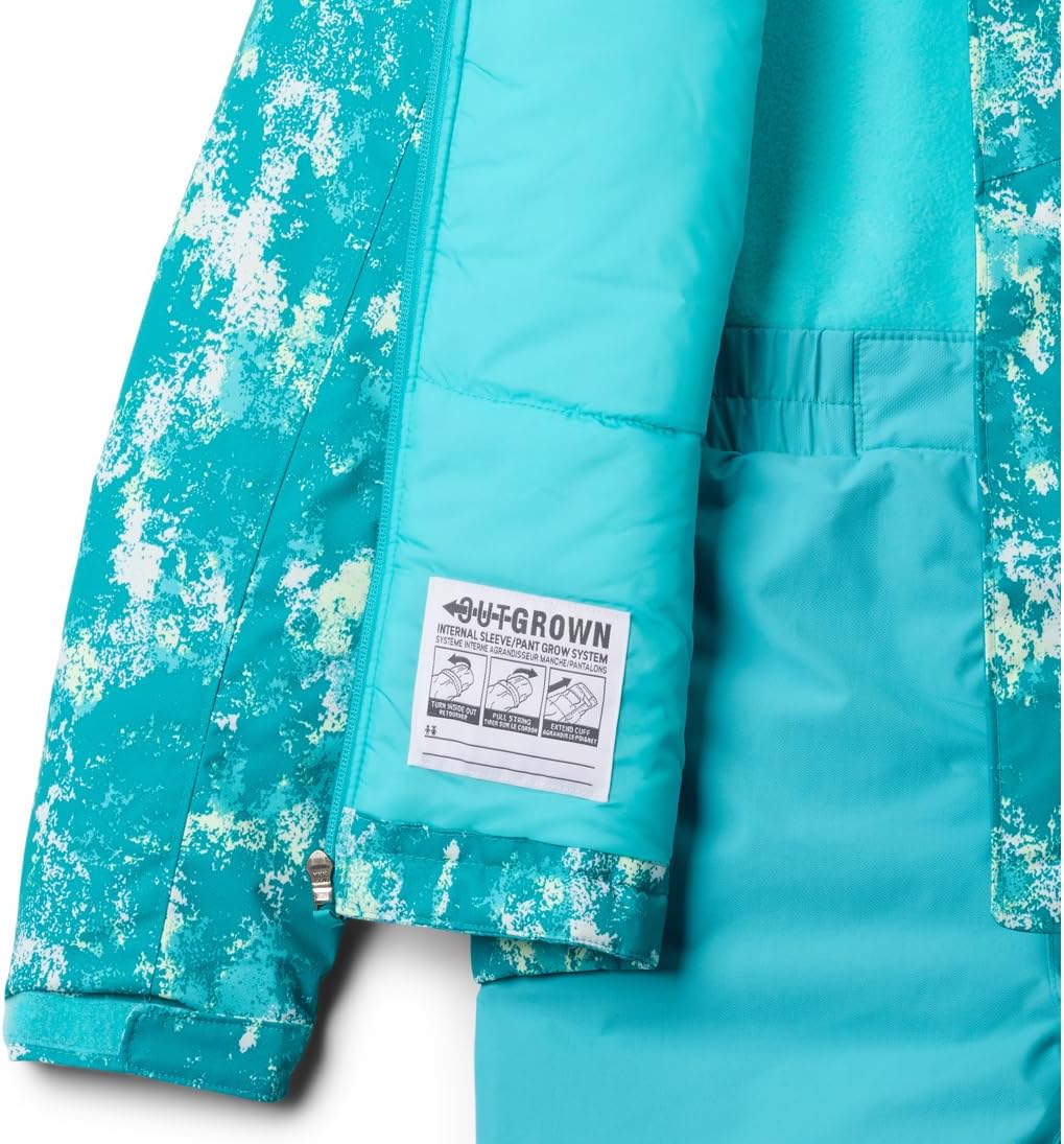 Columbia Unisex Kinder Buga 2 Set Schneeanzug Skijacke und Hose Set (1er Pack) XXS Geyser Timberwild