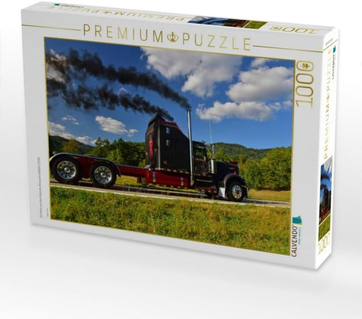 CALVENDO Puzzle Kenworth W900A EXTHD 1000 Teile Lege-Grösse 64 x 48 cm Foto-Puzzle Bild von Ingo Lau