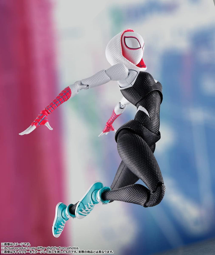 BANDAI Tamashii Nations - Spider-Gwen Spider-Man: Across The Spider-Verse, Spirits S.H.Figuarts