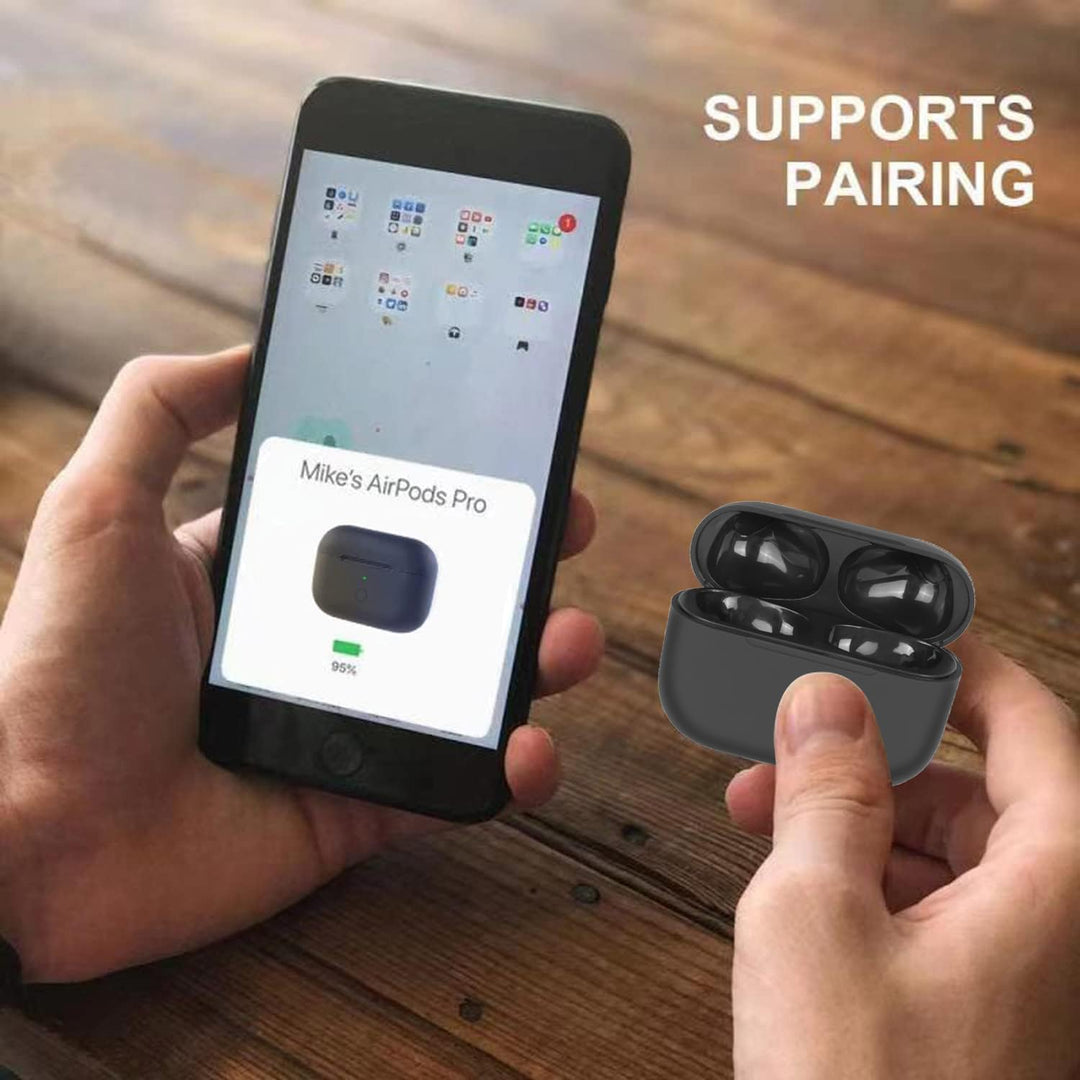 Kabelloses ladecase für Airpods pro, Ersatz Ladecase für Airpods pro mit Bluetooth-Pairing(Kopfhörer