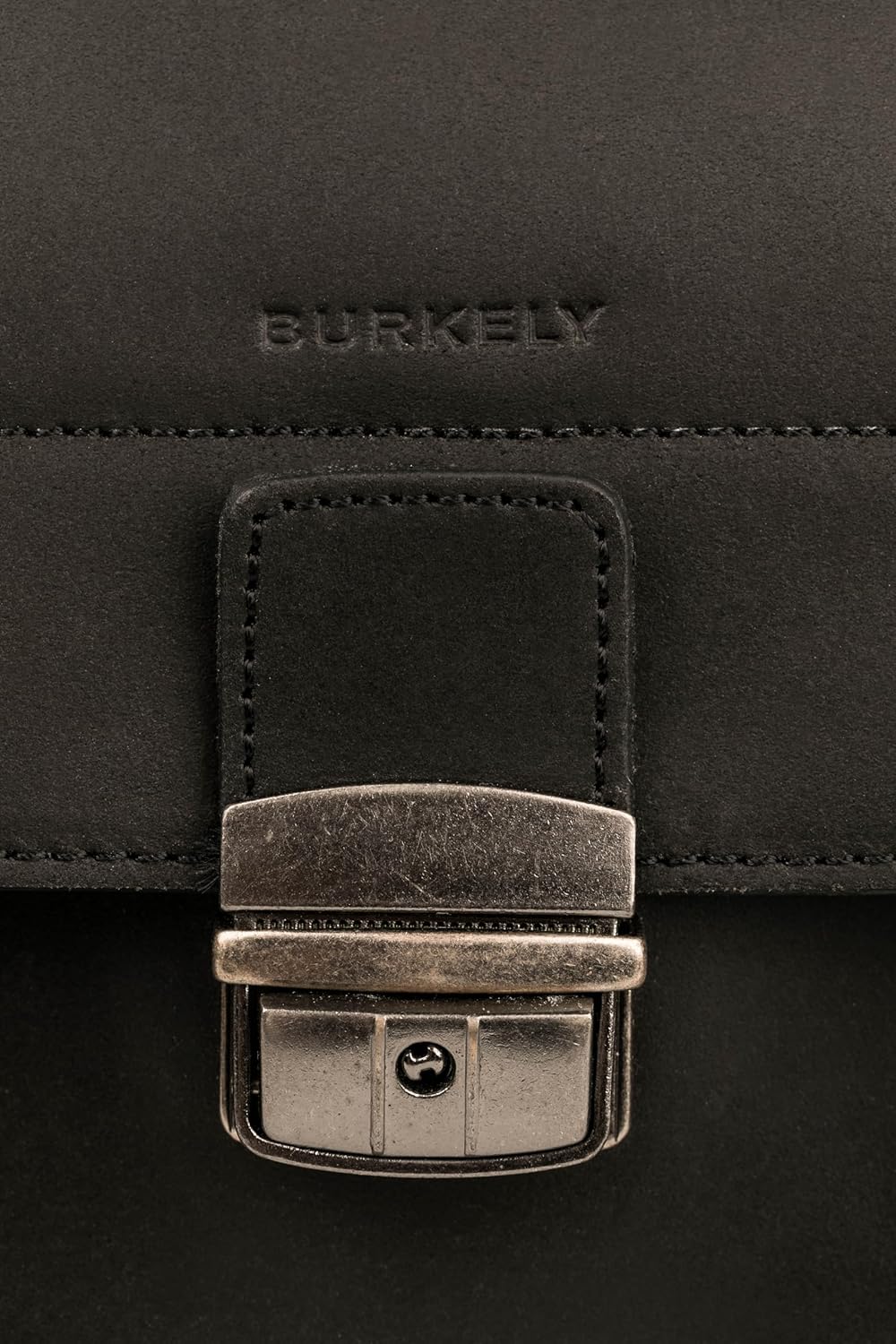 Burkely Vintage Dean - Aktentasche 38 cm Schwarz, Schwarz
