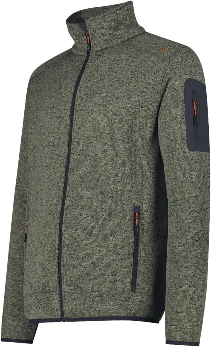 CMP Herren Herrenjacke fleecejacke 54 -20et Sage / Antracite, 54 -20et Sage / Antracite