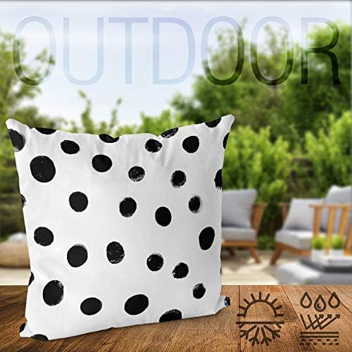VOID Black Dots Kissenbezug Kissenhülle Sofakissen Kissen Deko Outdoor-Kissen Dekokissen, Kissen Grö