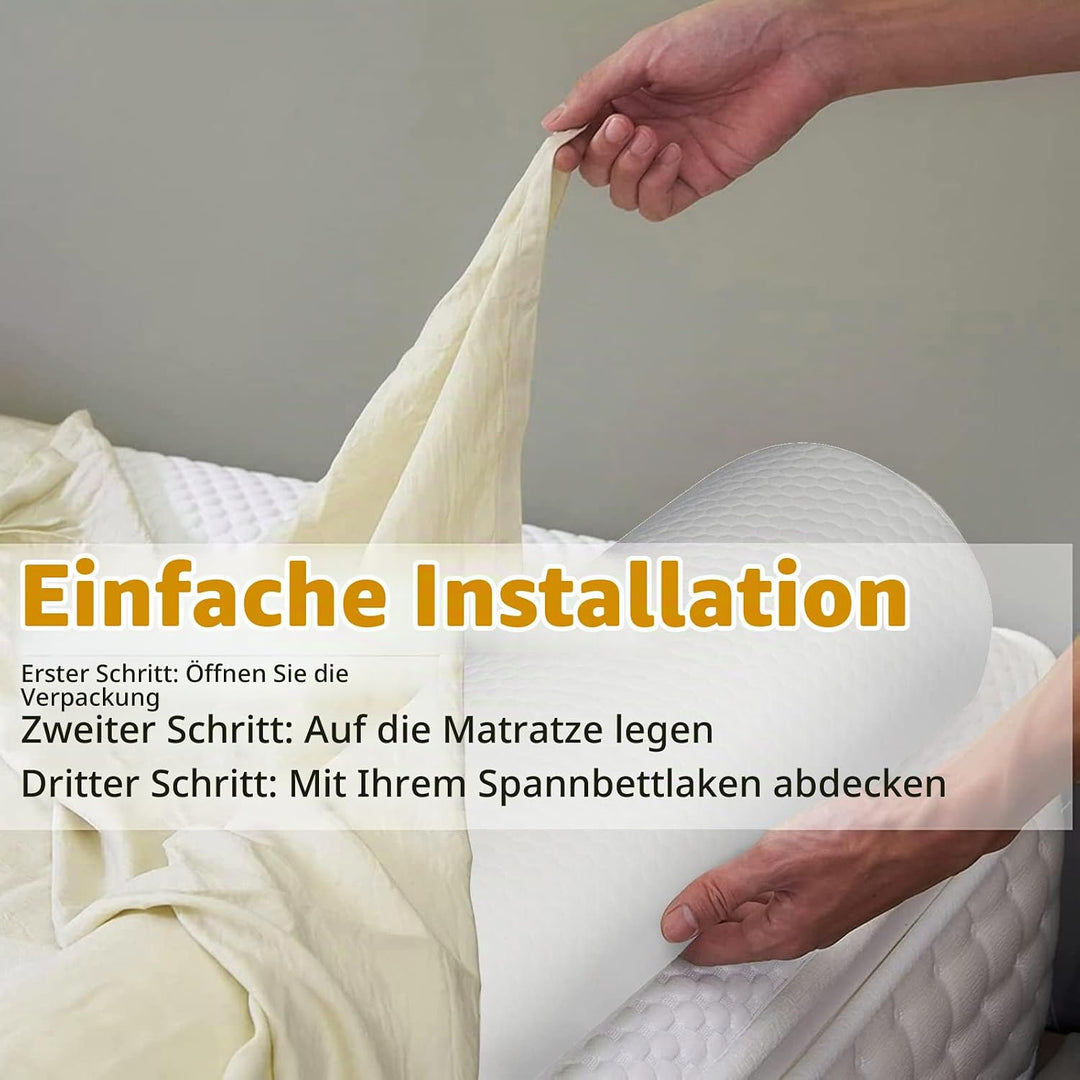 YIHATA 2in1 Rausfallschutz Bett, Bettschutzgitter Für Kinder, Bettumrandung Babybett, Langem Schaums