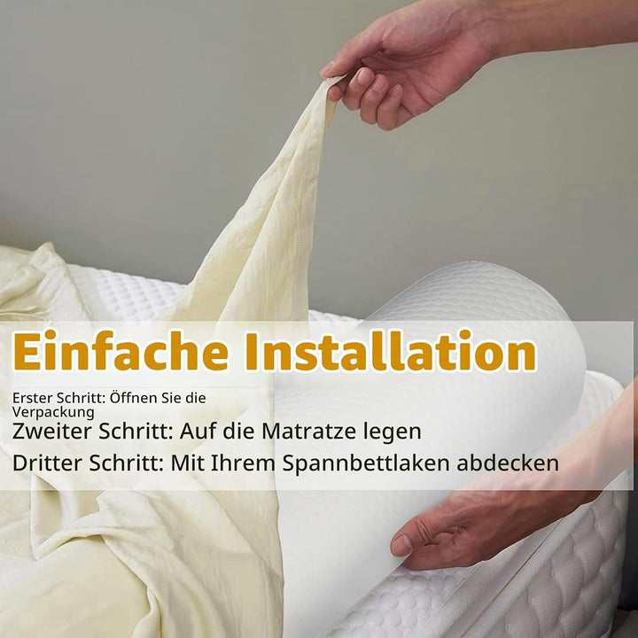 YIHATA 2in1 Rausfallschutz Bett, Bettschutzgitter Für Kinder, Bettumrandung Babybett, Langem Schaums
