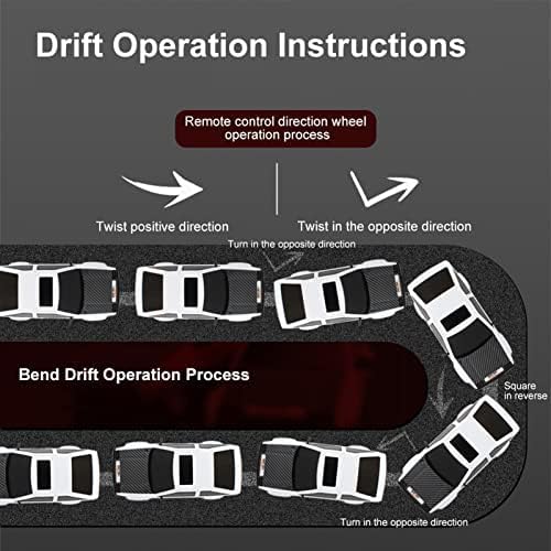 Ferngesteuertes Drift Auto 30 km/h 1/16 4WD 2.4G Hohe Geschwindigkeit Rennauto 2 Modalità mit Pneuma