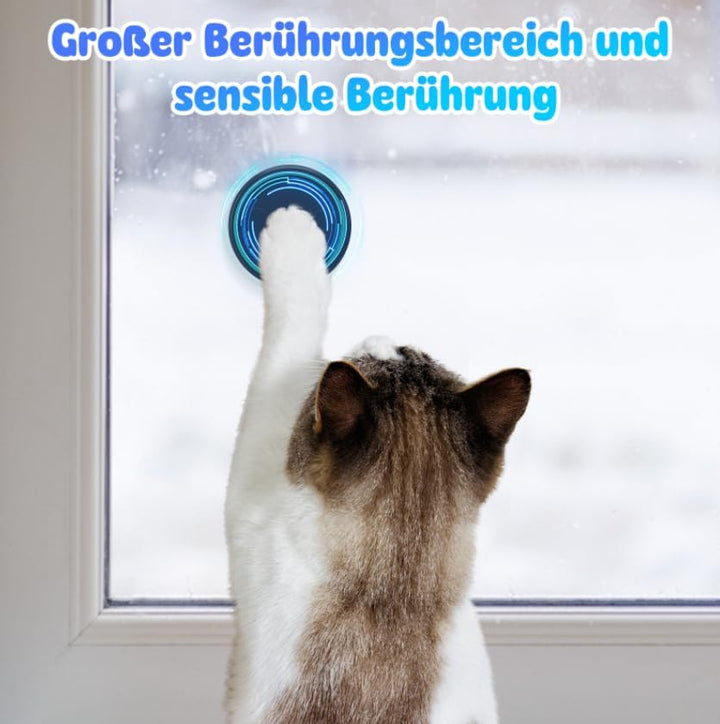 DAYTEE Daytech Katzenklingel/Hundetürklingel mit Digitaler Anzeige, Berühren Aussen wasserdichte Tür