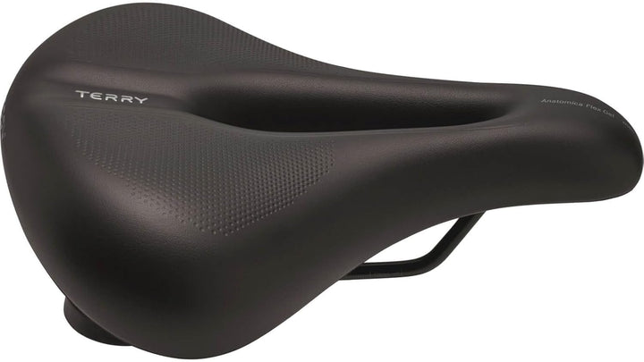 TERRY Herren Anatomic Flex Gel Fahrradsattel, Black, One Size