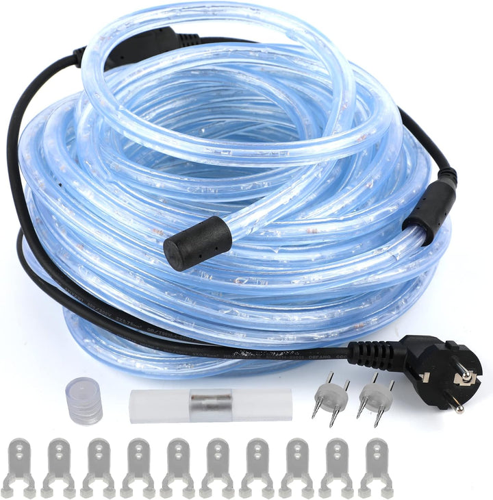 Forever Speed 14 Meter LED Lichterschlauch Aussen, 504 LEDs Wasserfest LED Schlauch für Ausse, Dekor