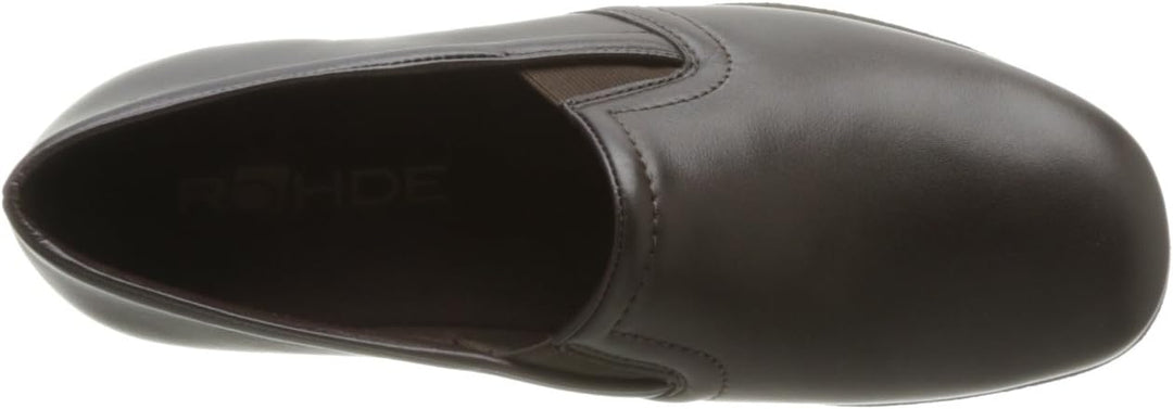 Rohde Viborg 6402 Herren Schuhe Hausschuhe Leder 40 EU Braun, 40 EU Braun
