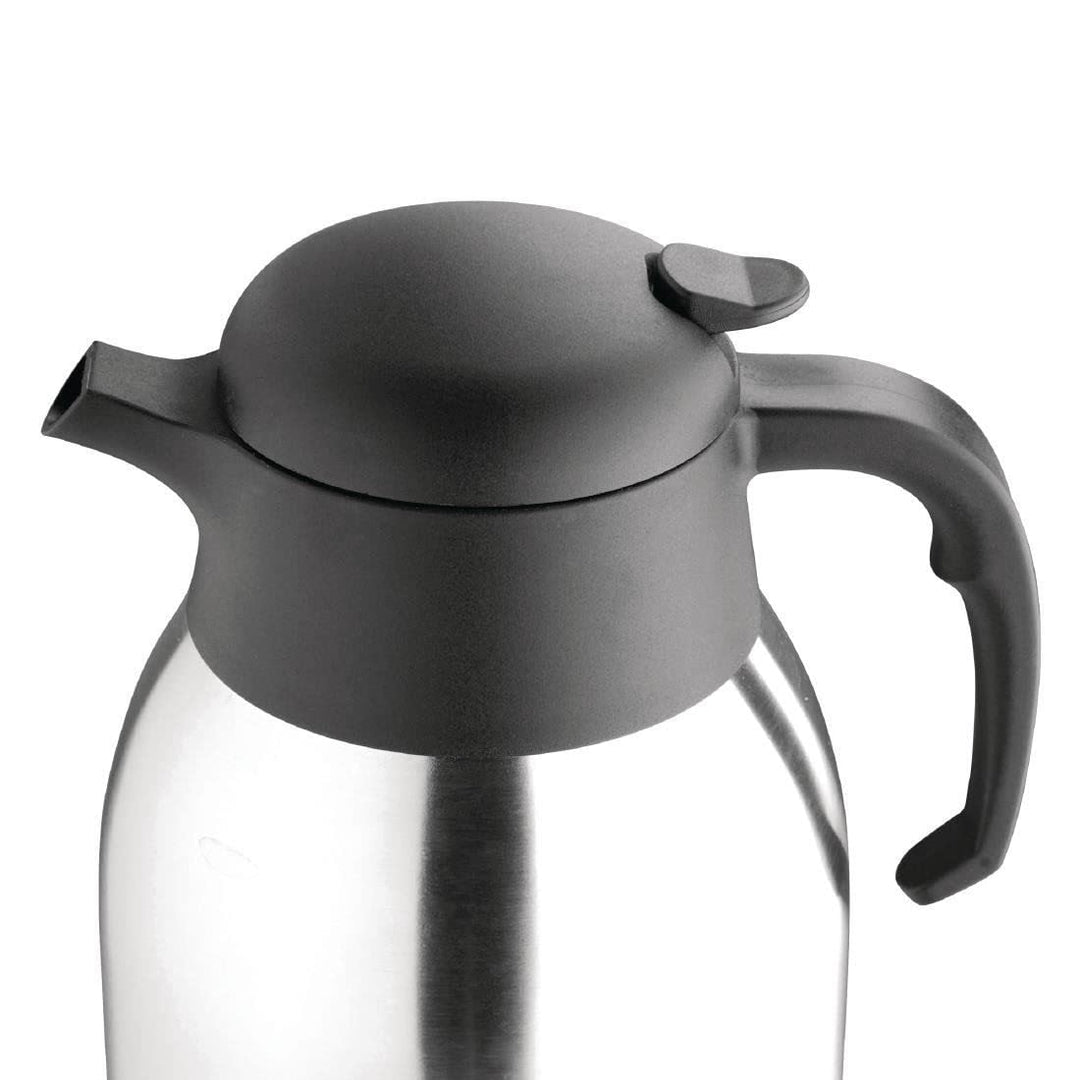 Olympia C092 unzerbrechlich Vakuum Krug, 1,5 l Kapazität, Edelstahl Finish, 215(H) x 143(Ø)