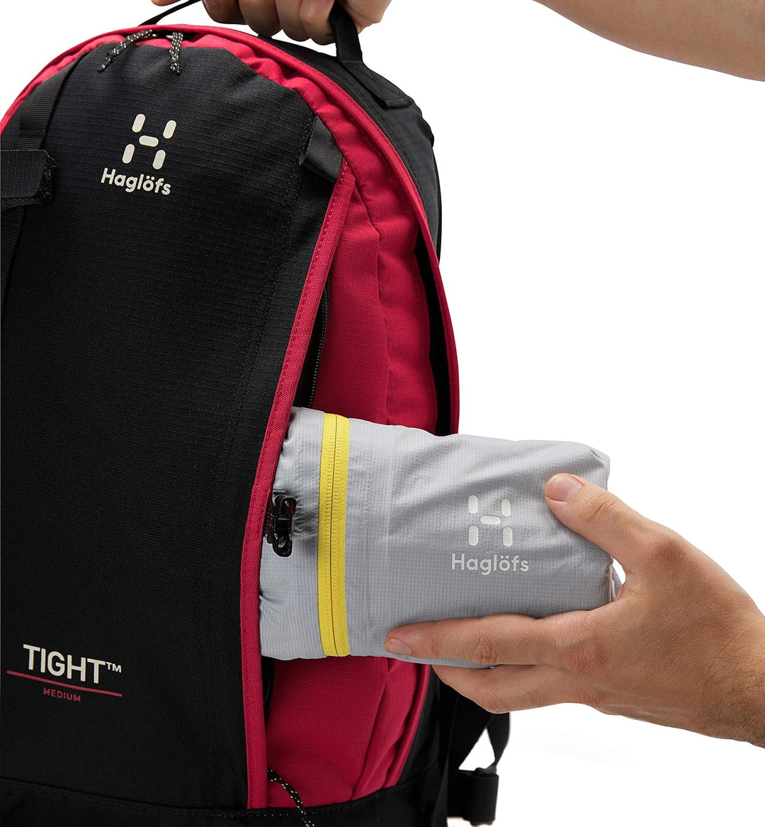 Haglöfs Tight Medium Rucksack Einheitsgrösse 4nt-true Black/Scarlet Red, Einheitsgrösse 4nt-true Bla