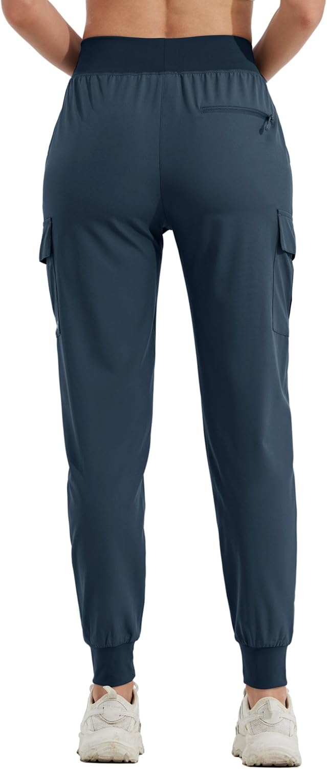 WILLIT Damen Trekkinghose Jogginghose Cargohose Leichte Wanderhosen Schnelltrocknende Wasserdicht Ar