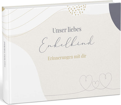 mintkind® "Mein liebes Enkelkind" Fotoalbum zum selbstgestalten Baby I Schwangerschaft verkünden Ges