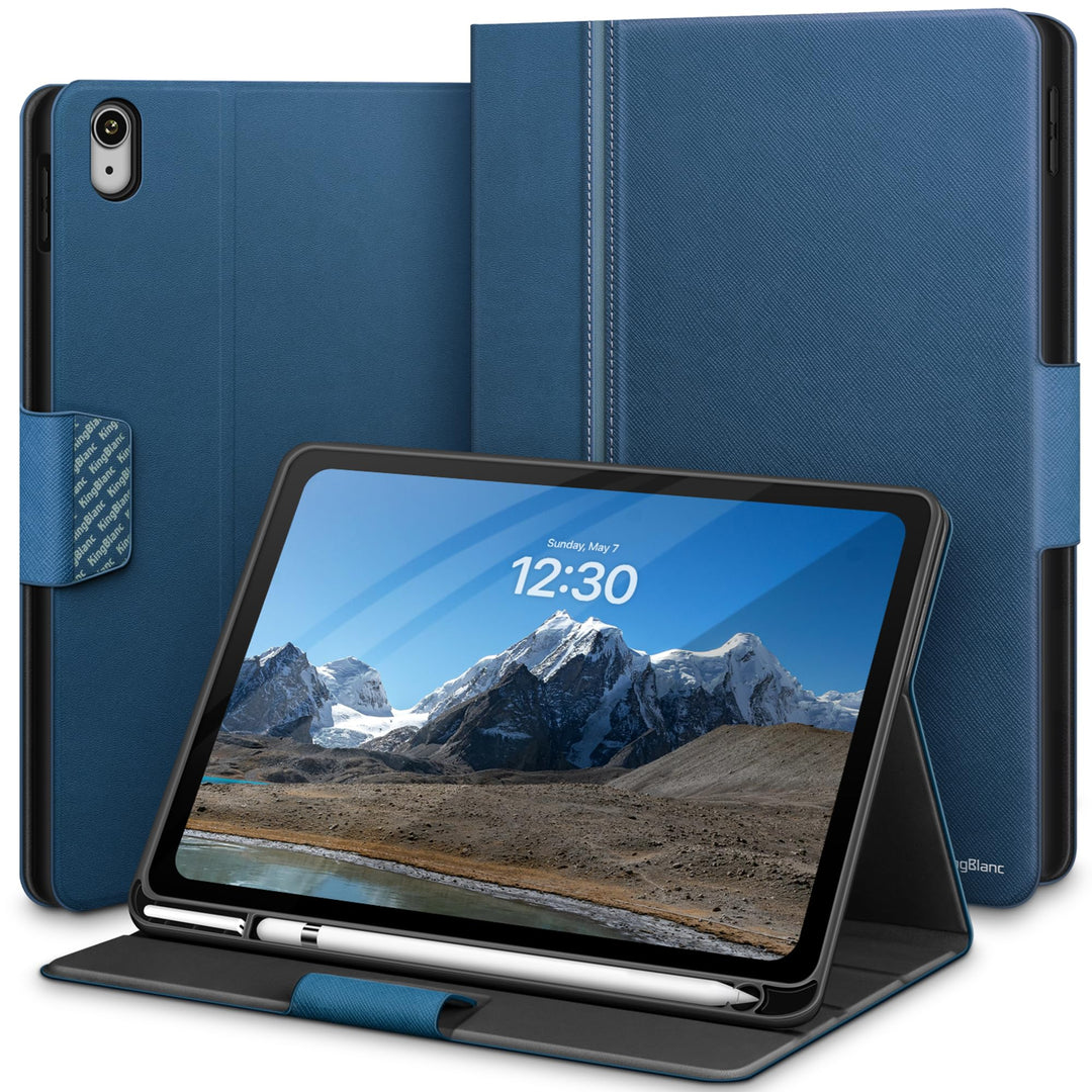 KingBlanc für iPad A16 Hülle 11. Generation 11 Zoll 2025, iPad 10. Generation 10,9 Zoll 2022 mit Pen