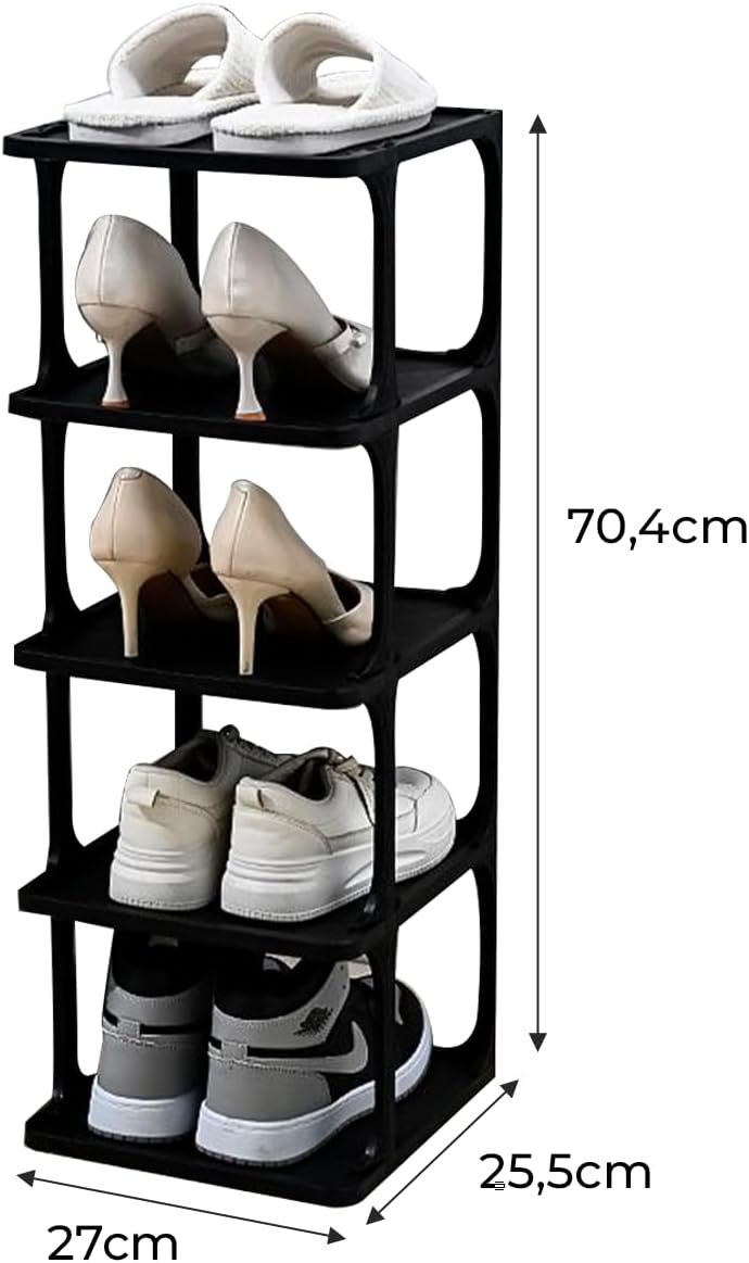 Shoe Organizer Mit Allen Arten Von Schuhen Kompatibel. Schuhorganizer Platzsparend Um Den Schrank Zu