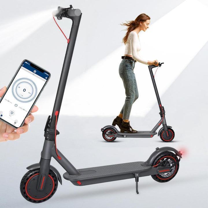 PLAYBIK E-Scooter 8.5 Zoll Elektroroller für Erwachsene mit App-Funktion, Faltbarer e Roller, 20-30k