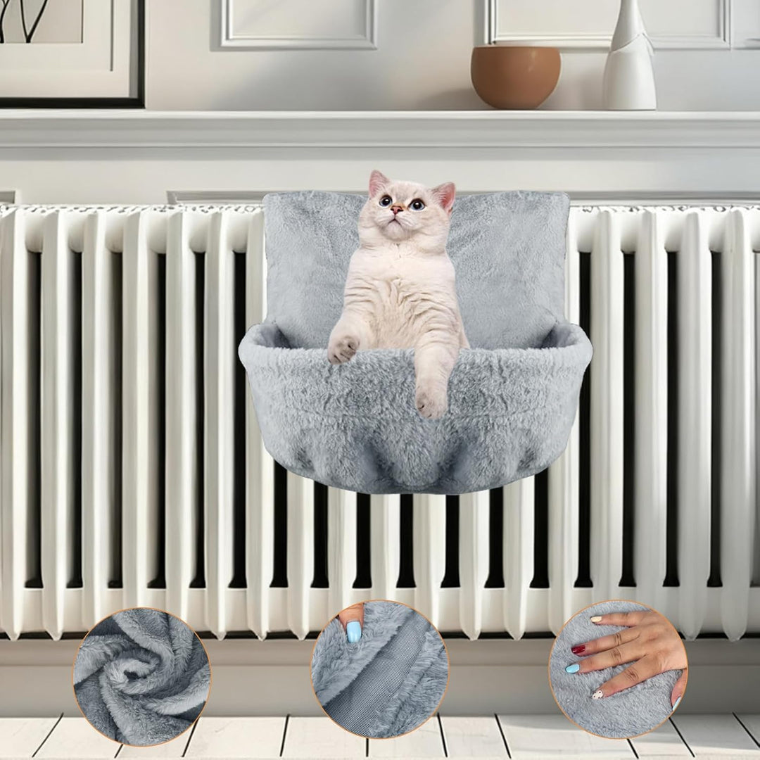 HäNgebett für Katzen Heizung 45.5x39x25.5cm Katzen Heizungsliege Heizungsliege Katze Katzenliege Hei