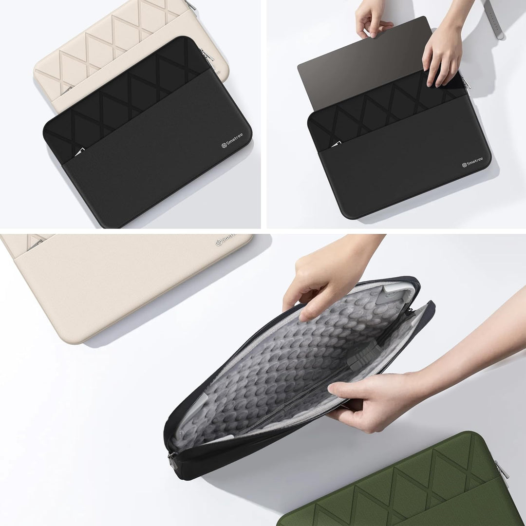 Smatree 13,5 Zoll Anti-Shock Laptop Tasche für Männer und Frauen wasserdichte Schutzhülle zugeschnit