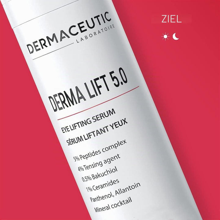Dermaceutic Derma Lift 5.0 - Leistungsstarkes Lifting-Serum- Lifting des Gesichts und der Augenkontu