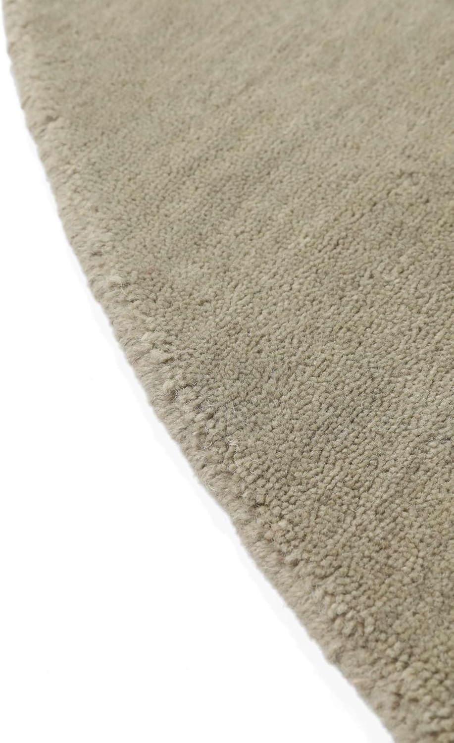 RugVista, Handloom, Teppich, Mittelflor, ∅ 300 cm, Rund, Wolle, Flur, Schlafzimmer, Küche, Wohnzimme