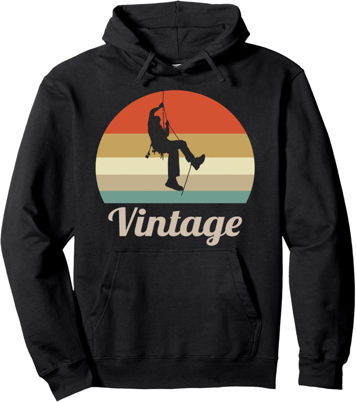 Klettern Bergsteigen Bergsteiger Wandern Wanderer Kletterer Pullover Hoodie