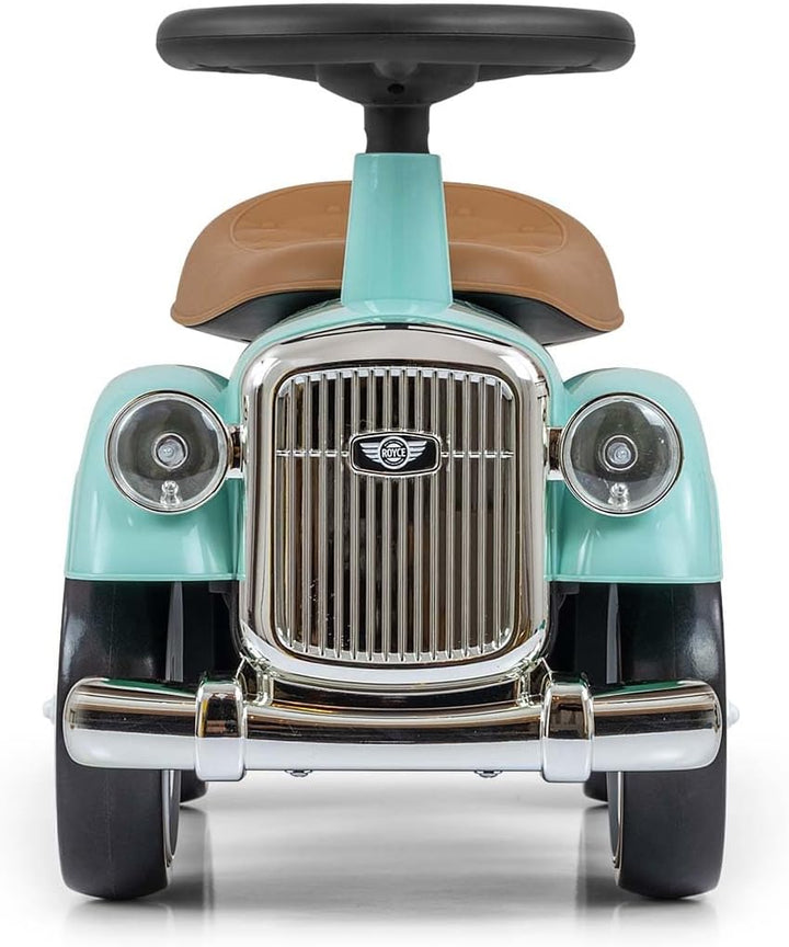 Vintage-Fahrzeug Royce von Milly Mally - Retro Rutschauto mit Hupe, Stauraum und Eva-Rädern für Kind
