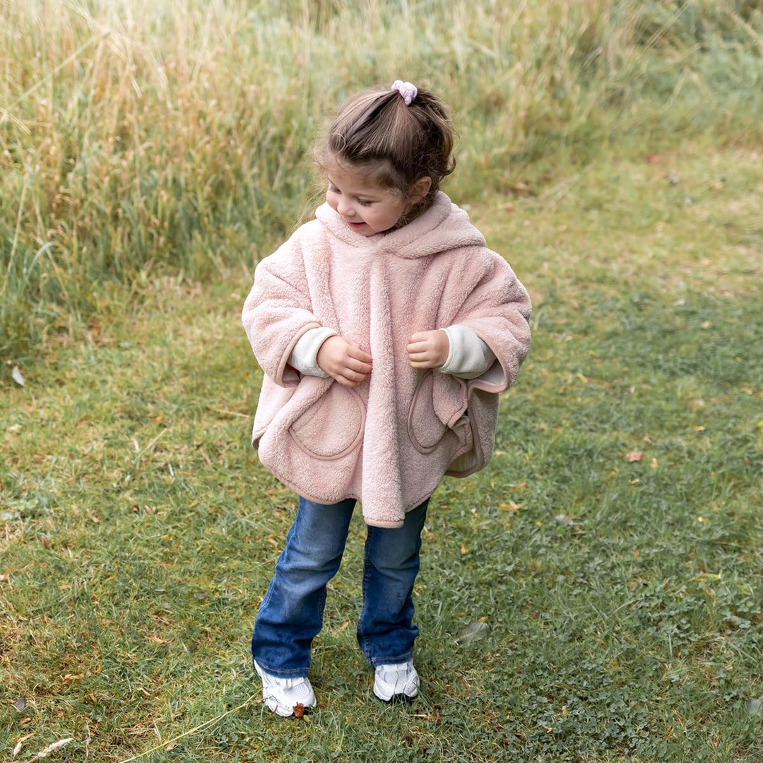 BEMINI Reiseponcho Softy + jersey Blush