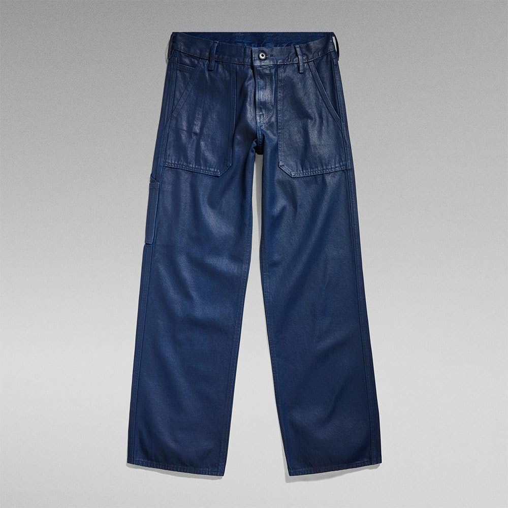 G-STAR RAW Damen Judee Carpenter Loose Jeans 26W / 30L Blau (Luna Blue Cobler D23590-d436-g275), 26W
