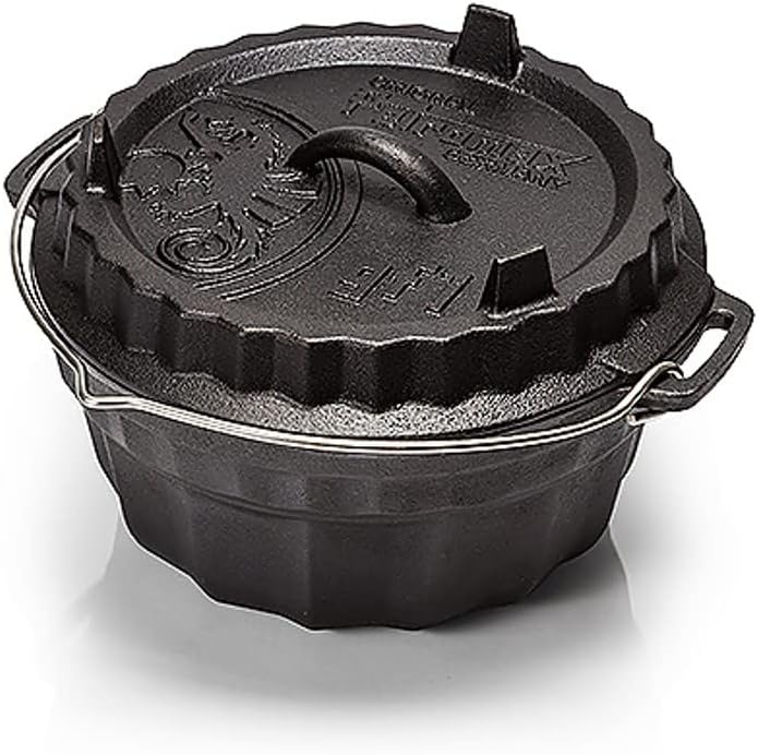 Petromax Gugelhupfform Gusseisen - Backform/Kuchenform | Tortenboden-Deckel | aus Gusseisen | sofort