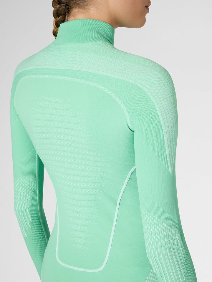 UYN Damen Evolutyon Langarmshirt (1er Pack) M Light Green/White/White, M Light Green/White/White