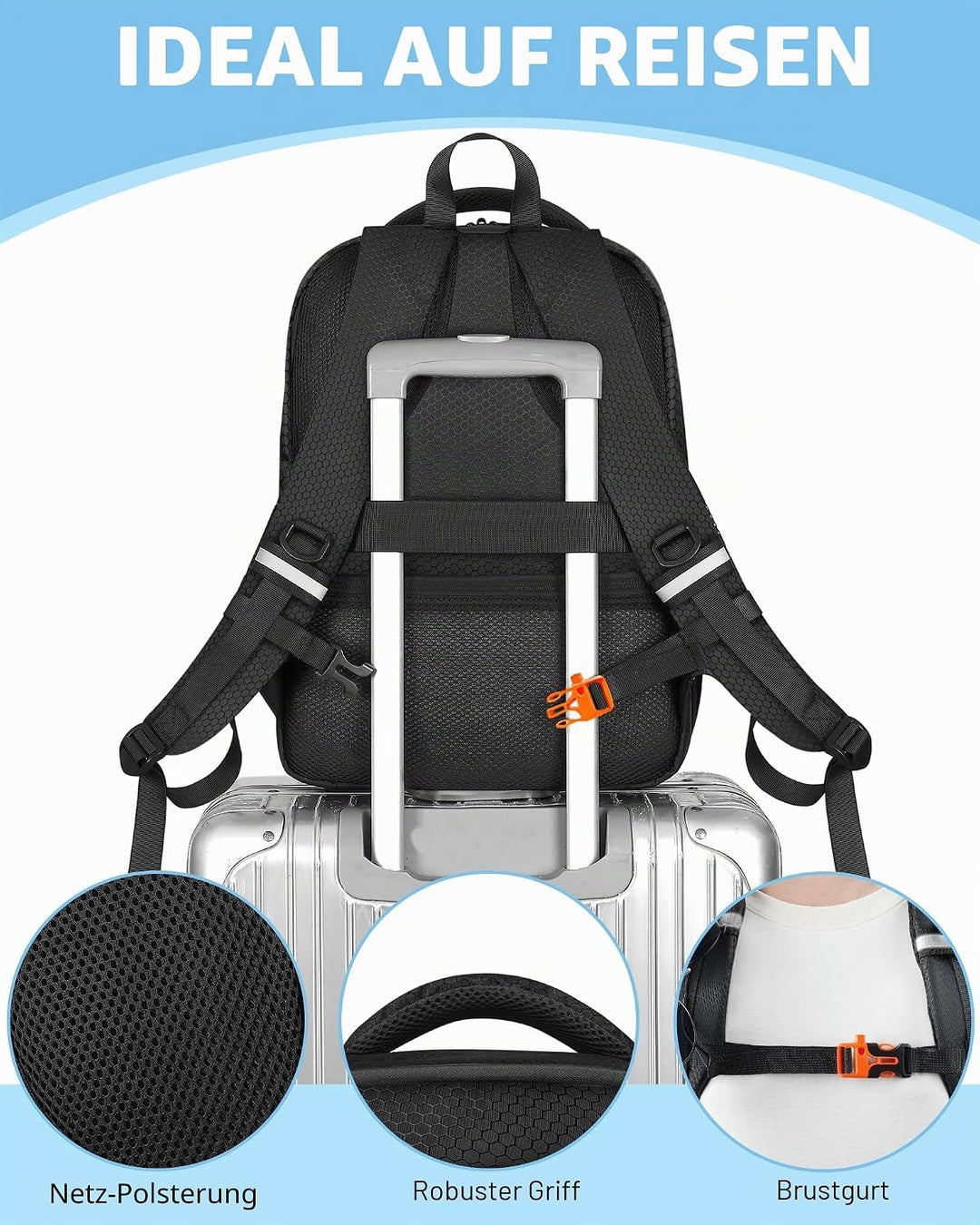 DJI Mini 4 Pro Case Waterproof Hard Carrying Case Travel Drone Bag Backpack For Fly More Combo Acces