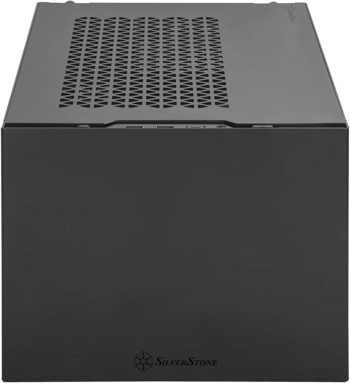 SilverStone Technology SUGO 15, Schwarz, Mini-ITX, Aluminium, Unterstützt Grafikkarten in voller Län