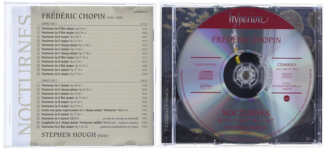 Chopin: Die Nocturnes, Audio-CD