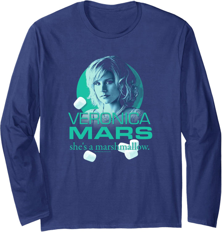 Veronica Mars Marshmallow Logo Langarmshirt