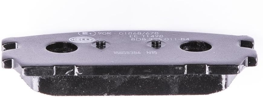 HELLA PAGID 8DB 355 011-841 Bremsbelagsatz - T1498 - Dicke/Stärke: 15.8mm - Bremssystem: Mando - mit