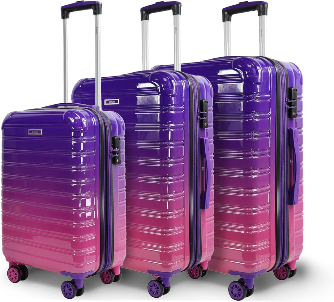Blade Erweiterbares Handgepäck - Hartschalen Koffer Trolley - Leichter Reisekoffer Handgepäck aus AB