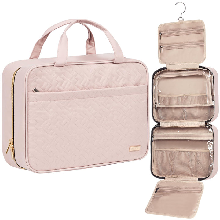 NISHEL Kulturbeutel, tragbarer Make-up-Organizer, Kosmetikhalter für Pinsel-Set, Shampoo, Conditione