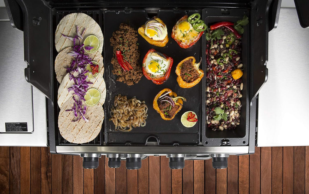 Broil King Grill-/Grillzubehör, Gusseiserner Wokeinsatz, Edelstahl, 5 x 5 x 5 cm, 69618