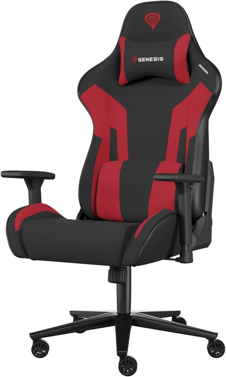 Genesis Gaming Stuhl NITRO 720 schwarz/rot, Schwarz/Rot