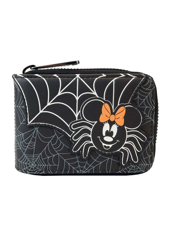 Loungefly Disney Minnie Mouse Spider Akkordeon Geldbörse, Schwarz, Einheitsgrösse, Geldbörse, Einhei