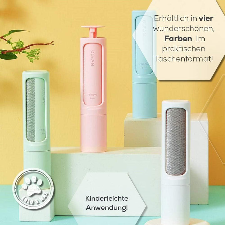 Lolo & Max Fusselbürste Kleidung - Fusselbürste – Tierhaarentferner -Tierhaare Aller Art – Wiederver