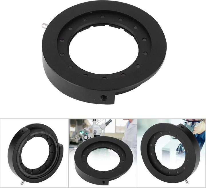 Wakects Irisblende SK6 SK8 SK12 SK23 SK25 Iris-Mikroskopadapter Optische Blende mit Verstellbarer Li