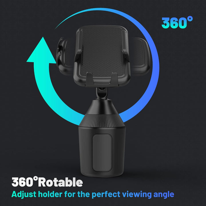 SEEKONE Universal Handyhalterung für Auto Getränkehalter Handyhalter Smartphone Halterung Cup Mount