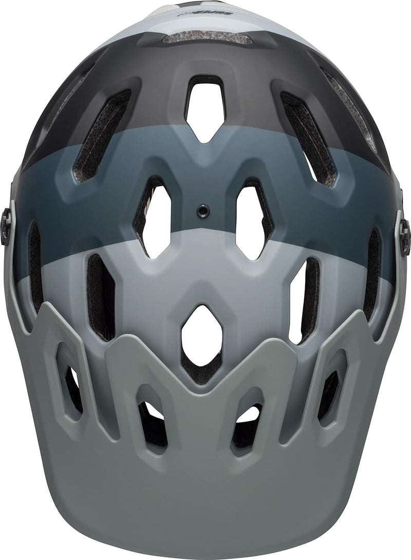 BELL Herren Super 3r MIPS Fahrradhelm M downdraft mat grey/gunmetal, M downdraft mat grey/gunmetal