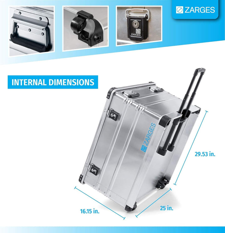 Zarges 41812 Mobilbox K 424 XC, ca. IM: 750x350x380, farbe