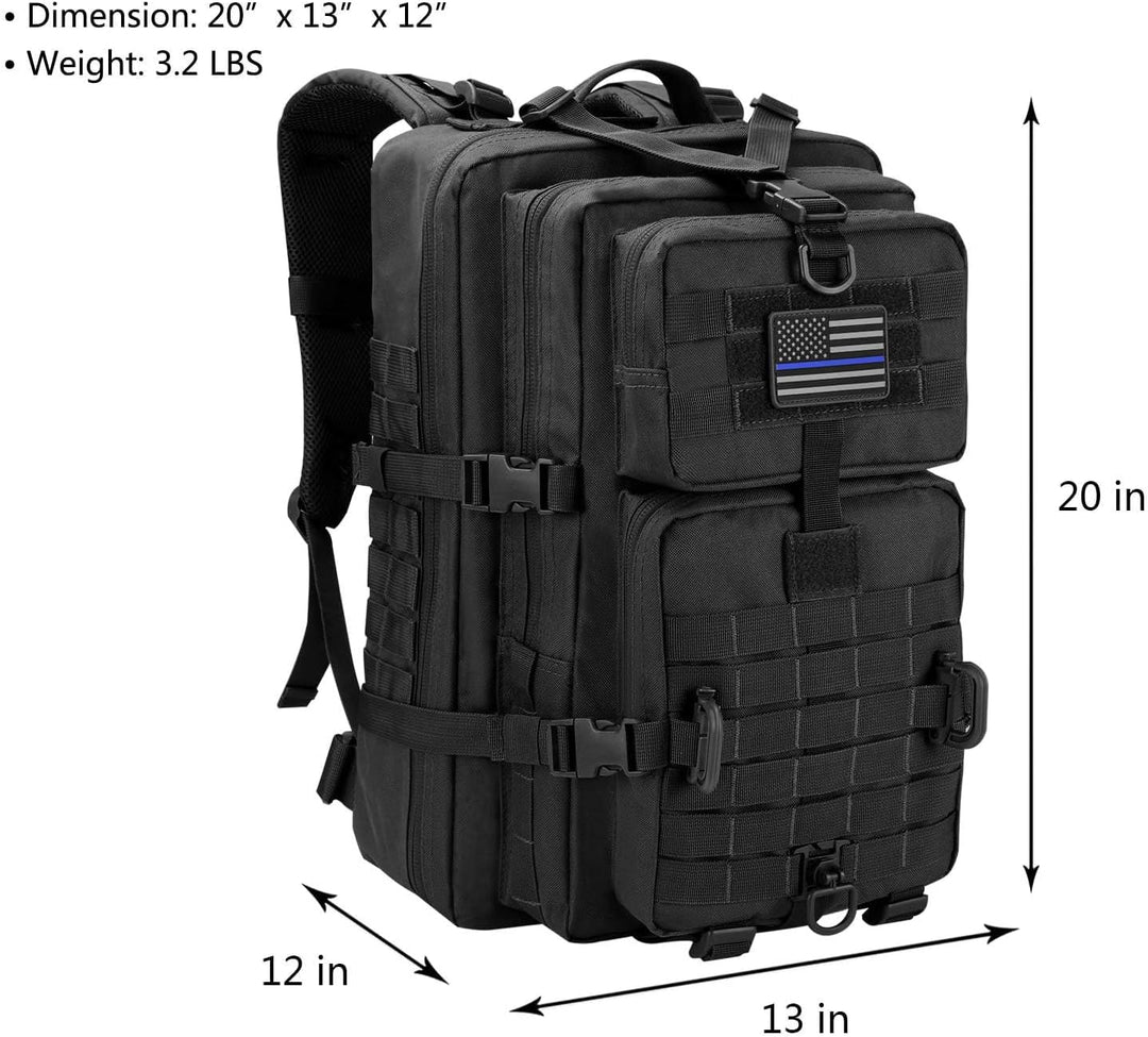 Hannibal Tactical Militär Taktischer Rucksack Cooper Rucksack Armee Assault Pack 3 Tage Bug Out Go B