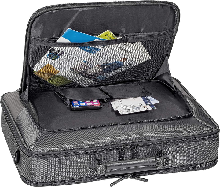 PEDEA Laptoptasche "Premium" Notebook-Tasche bis 17,3 Zoll (43,9 cm) Umhängetasche mit Schultergurt